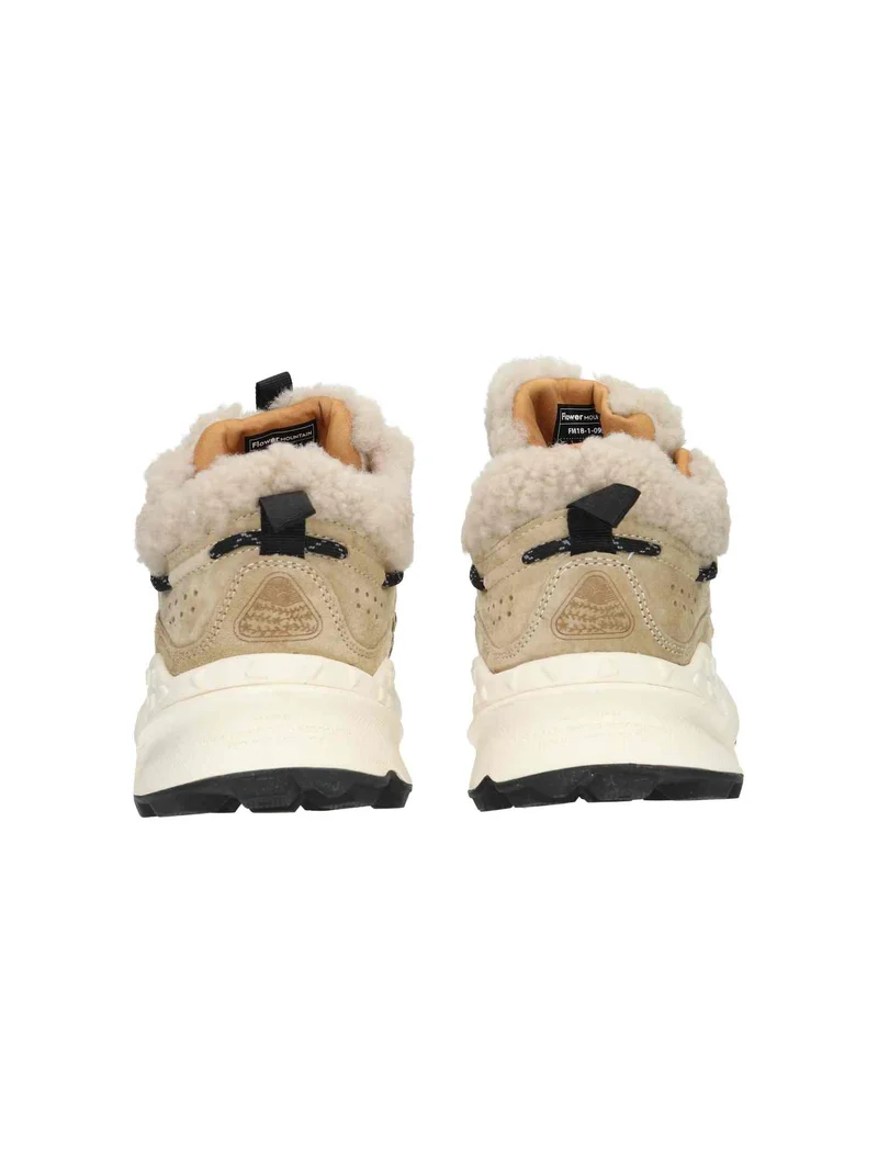 Morican Wmn Suede/Shearling beige