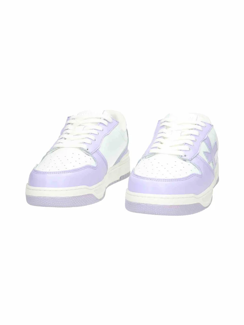 Drew Trainer Leather lilac