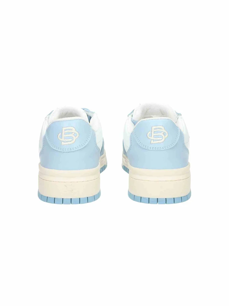 Drew Trainer Leather baby blue