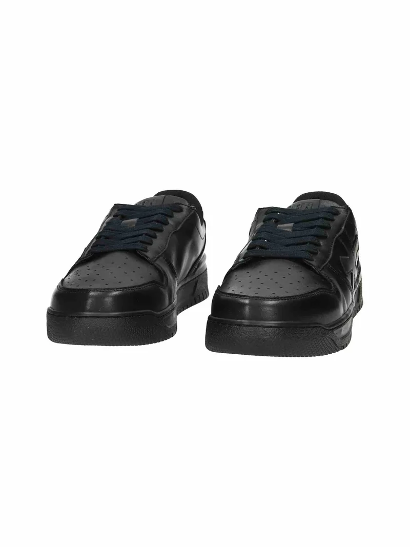 Drew Trainer Leather triple black