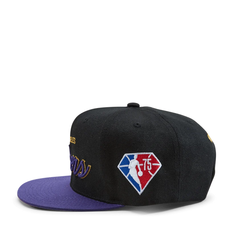 Lakers NBA 75th Gold Snapback