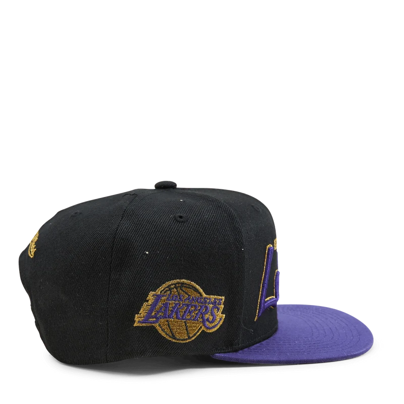 Lakers NBA 75th Gold Snapback