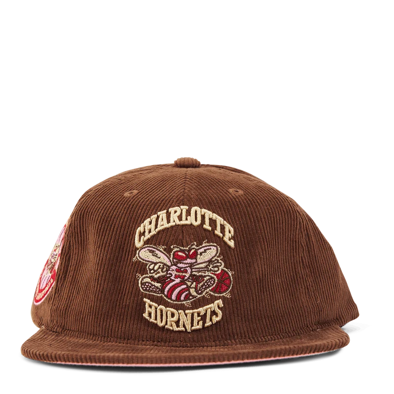Hornets Bsb Cord Deadstock Snapback