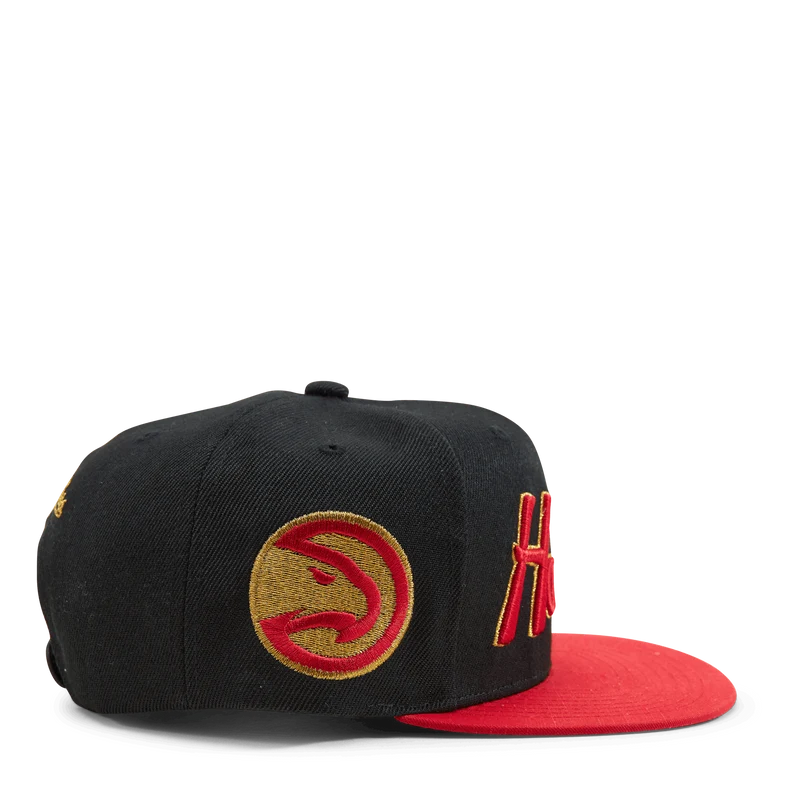 Hawks NBA 75th Gold Snapback