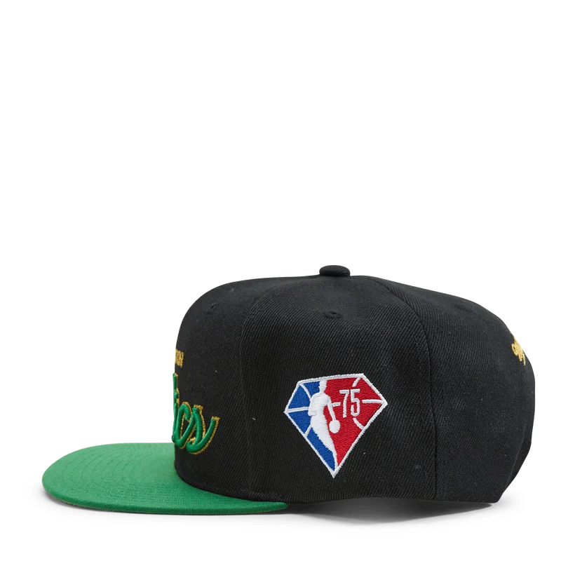 Celtics 75th Gold Snapback NBA