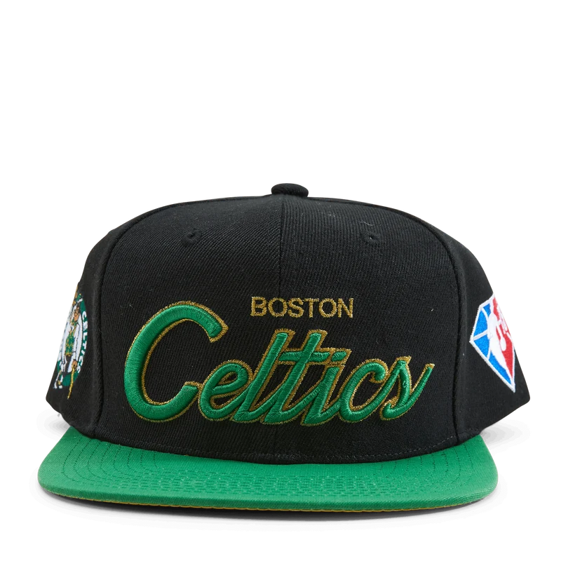 Celtics 75th Gold Snapback NBA