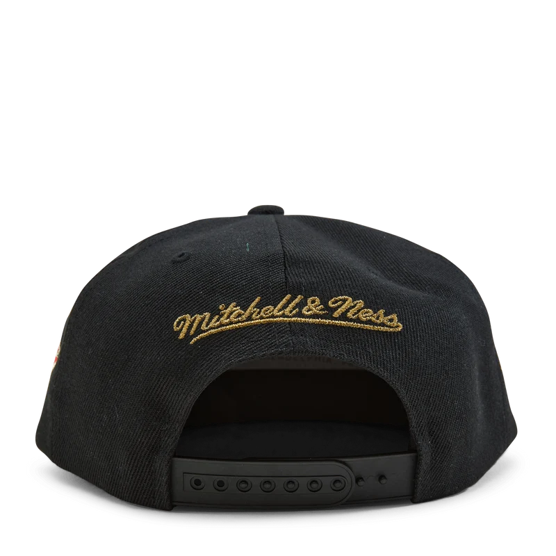 Bulls NBA 75th Gold Snapback