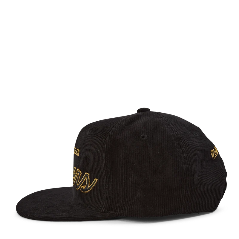 Cord Script Snapback