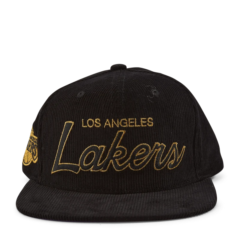Cord Script Snapback
