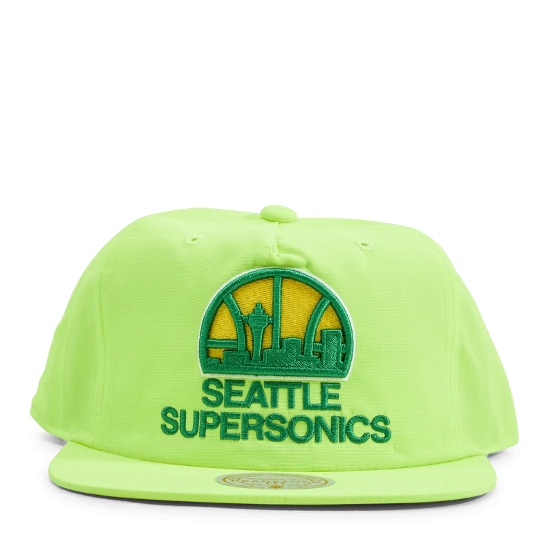 Supersonics Neon Nylon Snapback