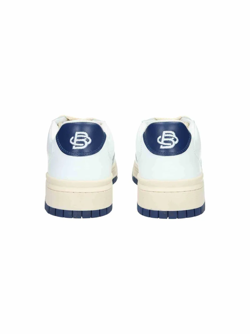 Drew Trainer Leather white/navy