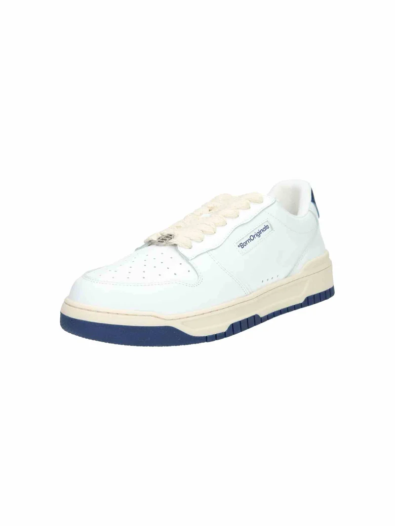 Drew Trainer Leather white/navy