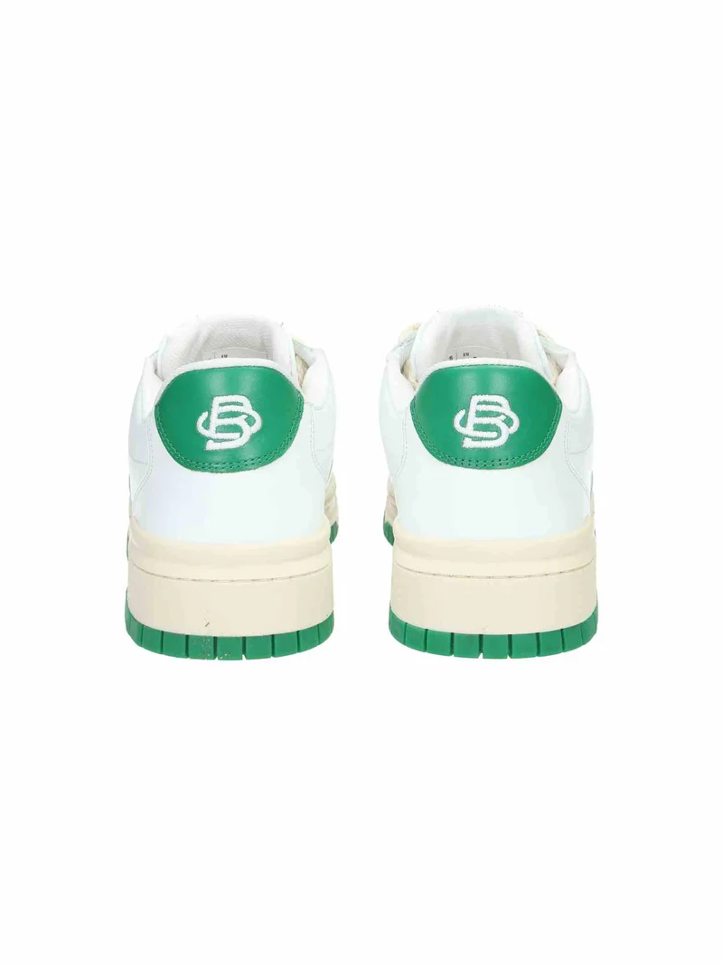 Drew Trainer Leather white/green