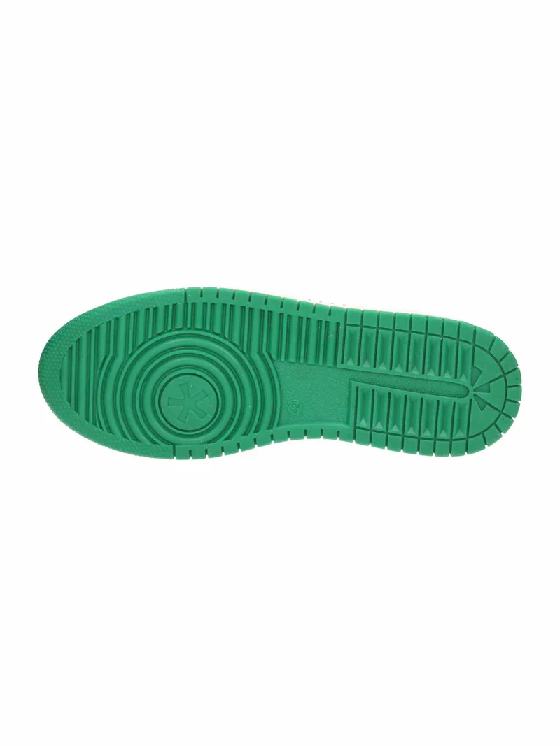Drew Trainer Leather white/green