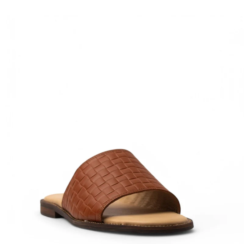 Women Havan Leather Slipper #3716
