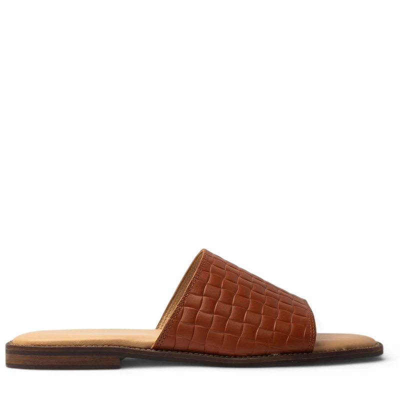 Women Havan Leather Slipper #3716
