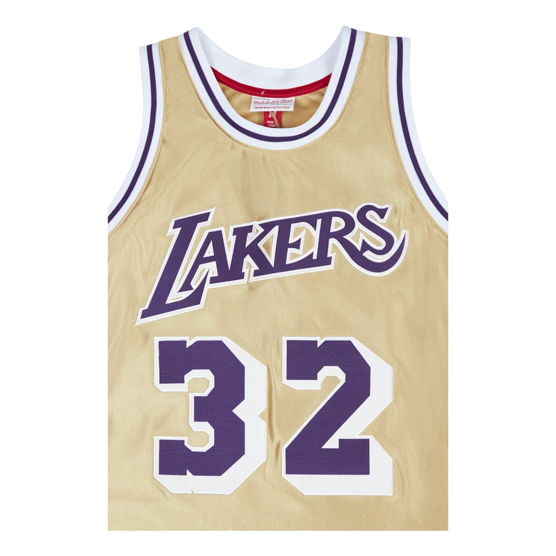 Lakers Nba 75th Gold Swingman Gold