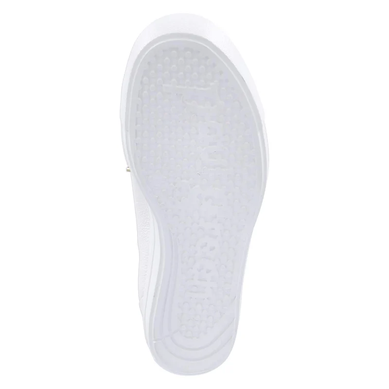 Plateau-Sneaker Weiß