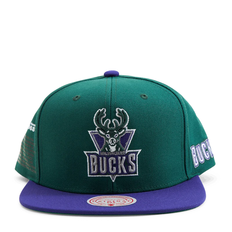 Bucks Team Origins Snapback HWC