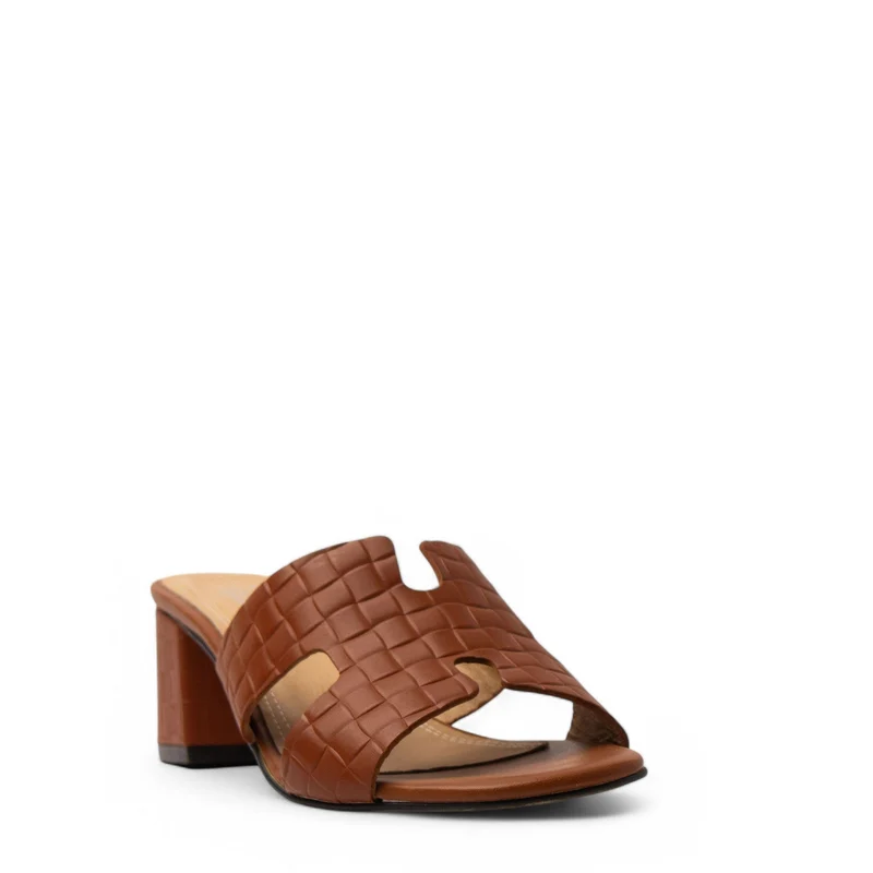 Women Havan Leather Heels #3690