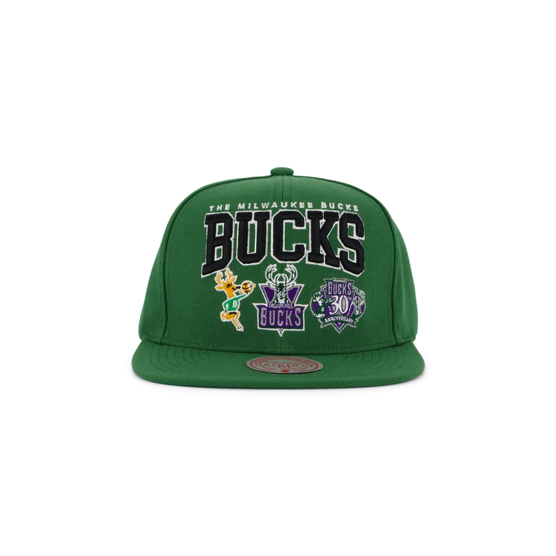 Bucks Champ Stack Snapback