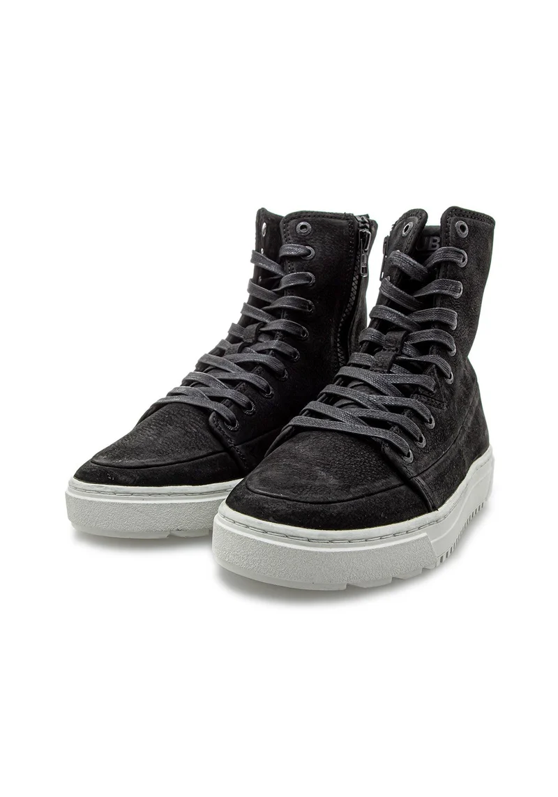 NIGHT N42 NUBUCK black/off white