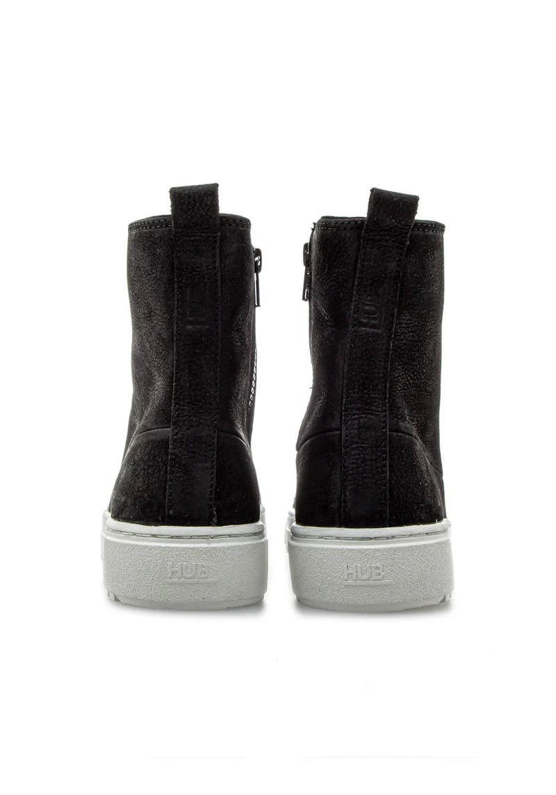 NIGHT N42 NUBUCK black/off white