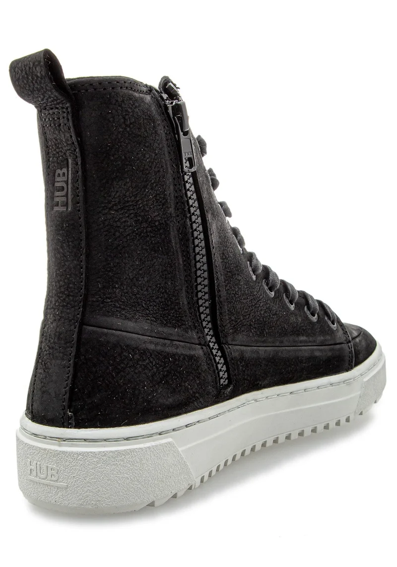 NIGHT N42 NUBUCK black/off white