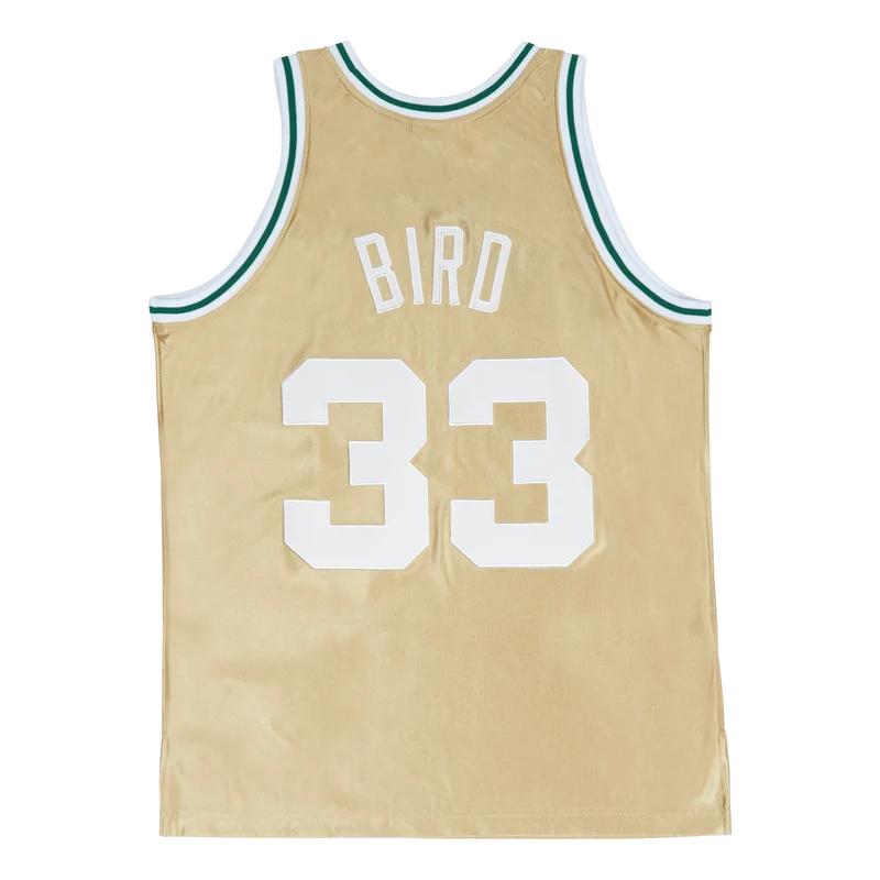 Celtics Nba 75th Gold Swingman Bird