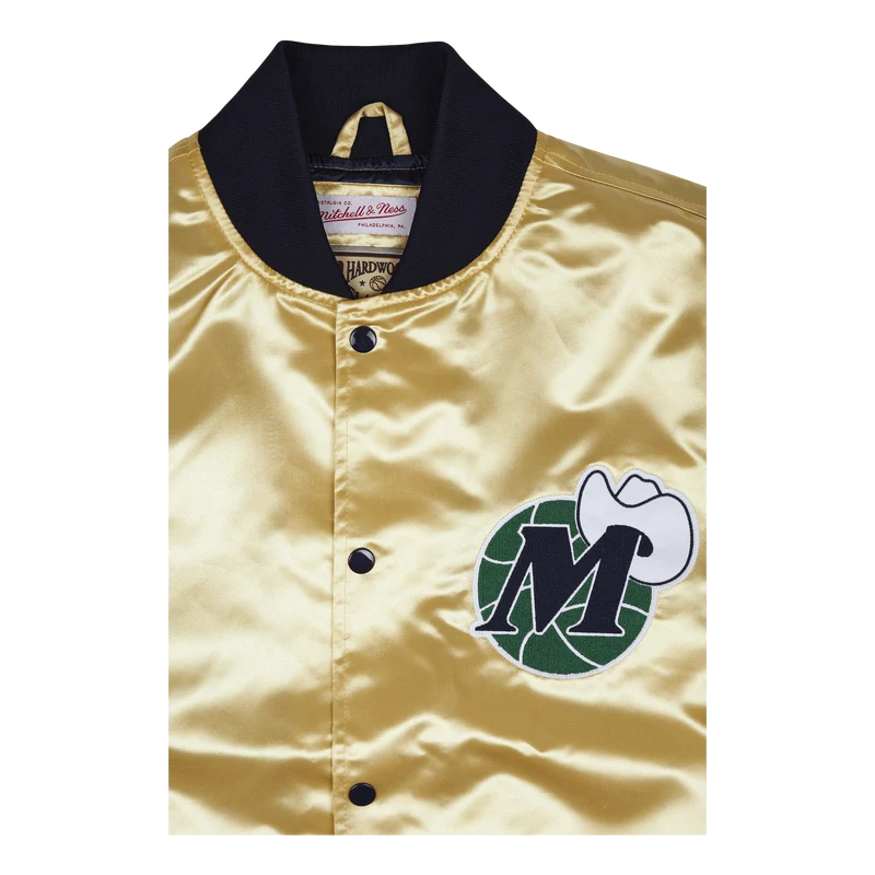Mavs Lightweight Satin Jacket
