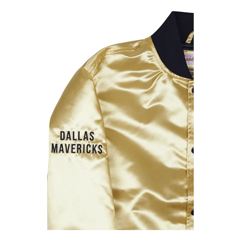 Mavs Lightweight Satin Jacket