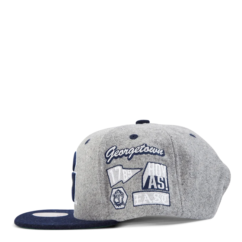 Hoyas Melton Patch Snapback
