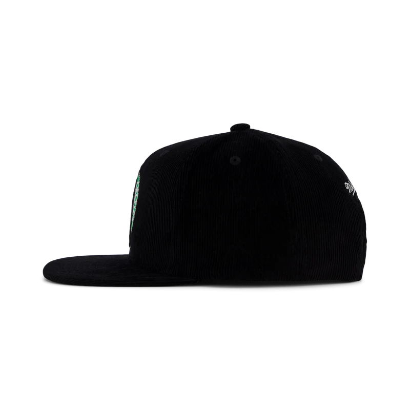 Black Cord Snapback Hwc Black