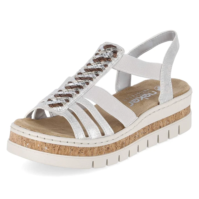 Sandalen Silber