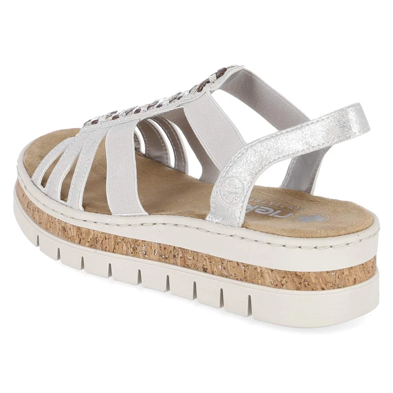 Sandalen Silber