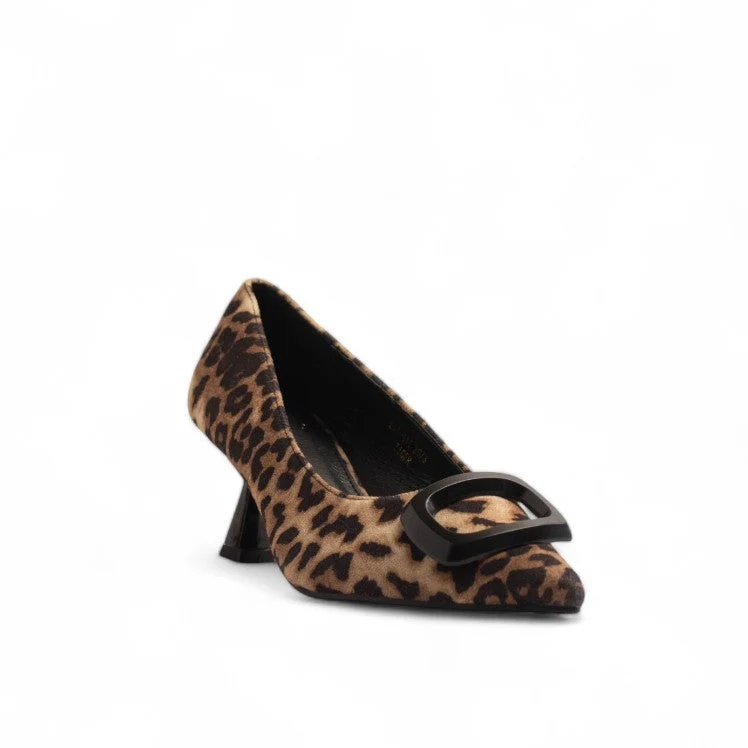 Europeon Union Women Havan Chamois Heels #3519