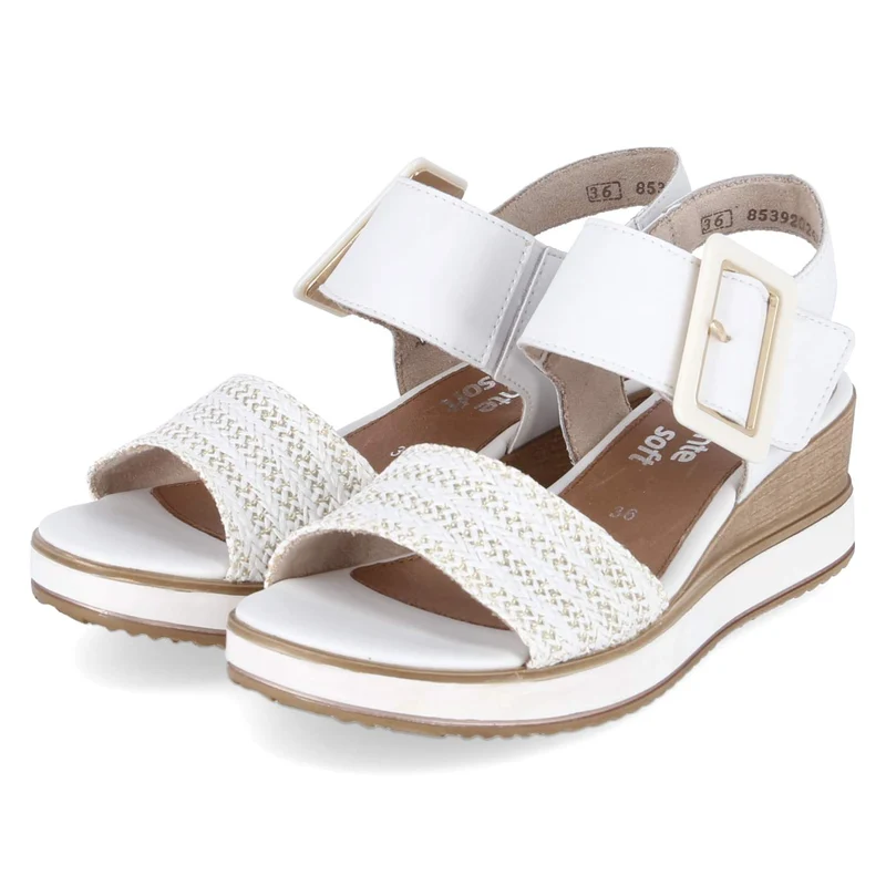 Keilsandalen Weiß