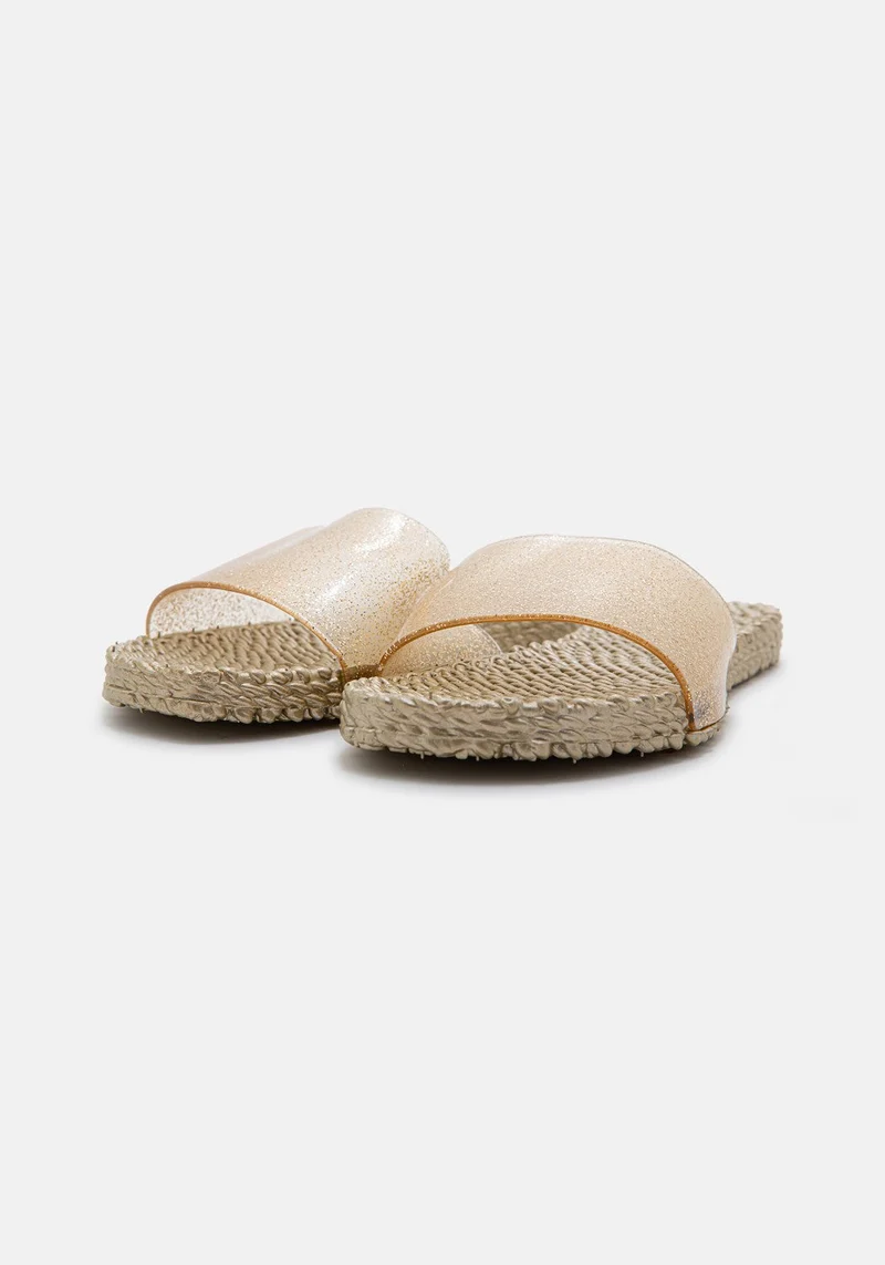 Slip On Flip Flops platin DEFEKT