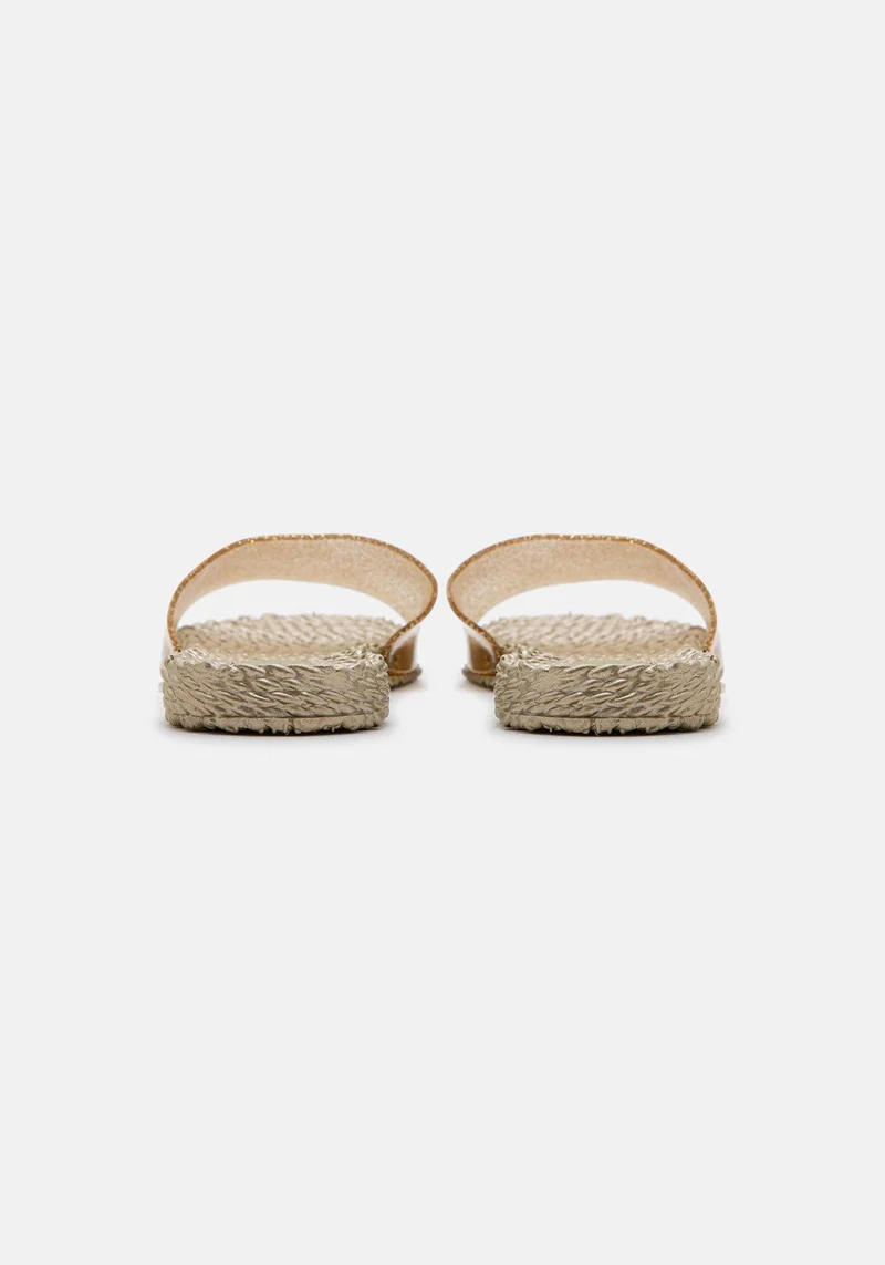 Slip On Flip Flops platin DEFEKT