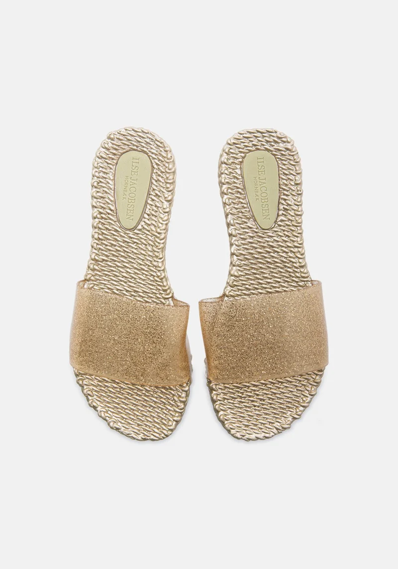 Slip On Flip Flops platin DEFEKT
