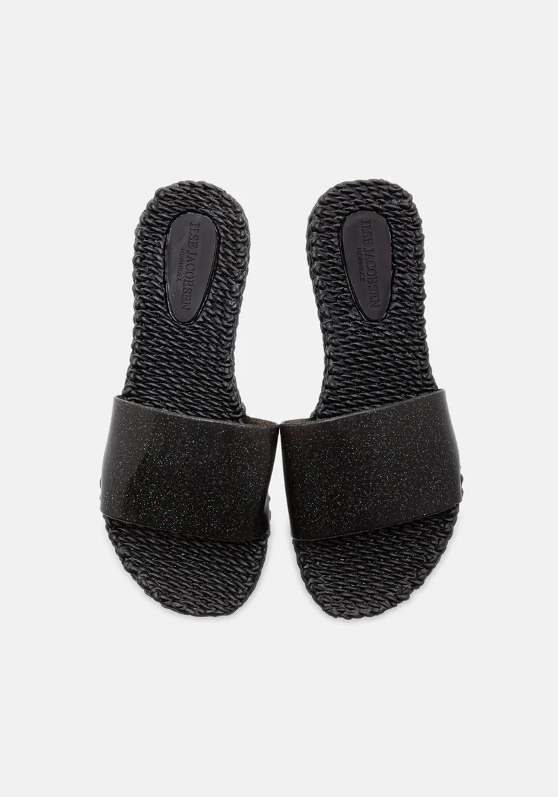 Slip On Flip Flops black DEFEKT