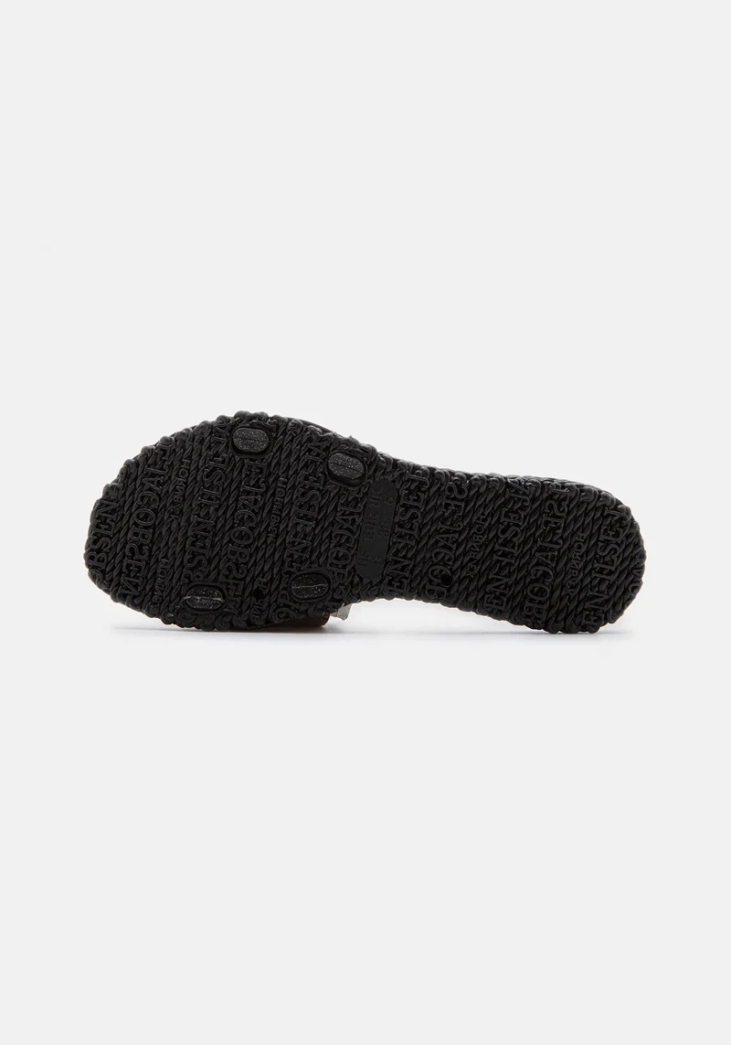 Slip On Flip Flops black DEFEKT