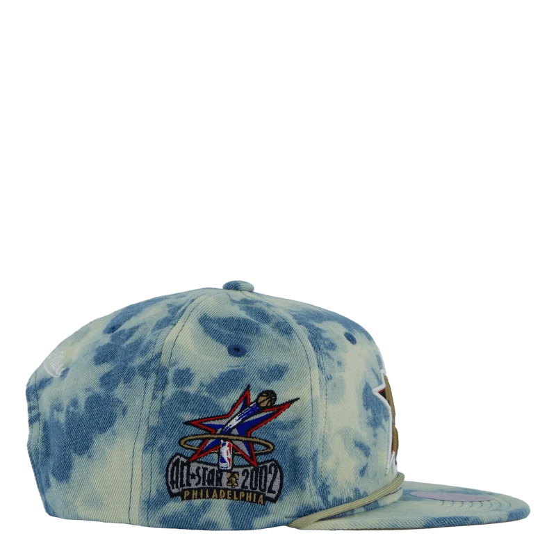 76ers Acid Wash Snapback HWC