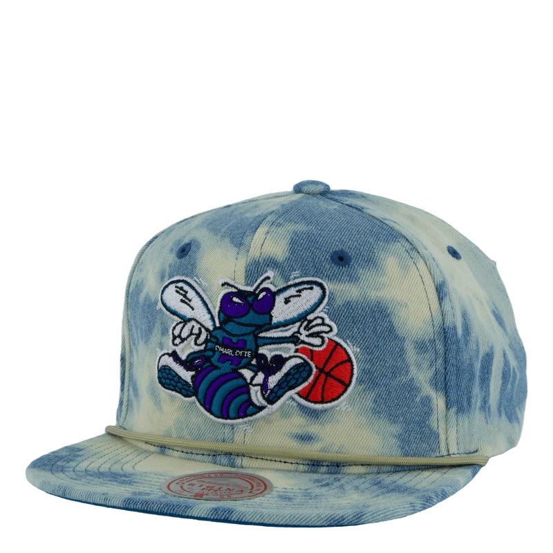 Hornets Acid Wash Snapback HWC