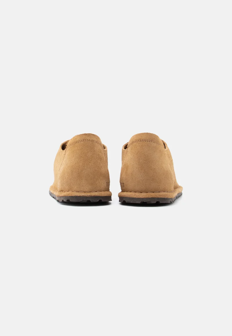 Utti Lace Suede Leather Unisex Narrow cork brown