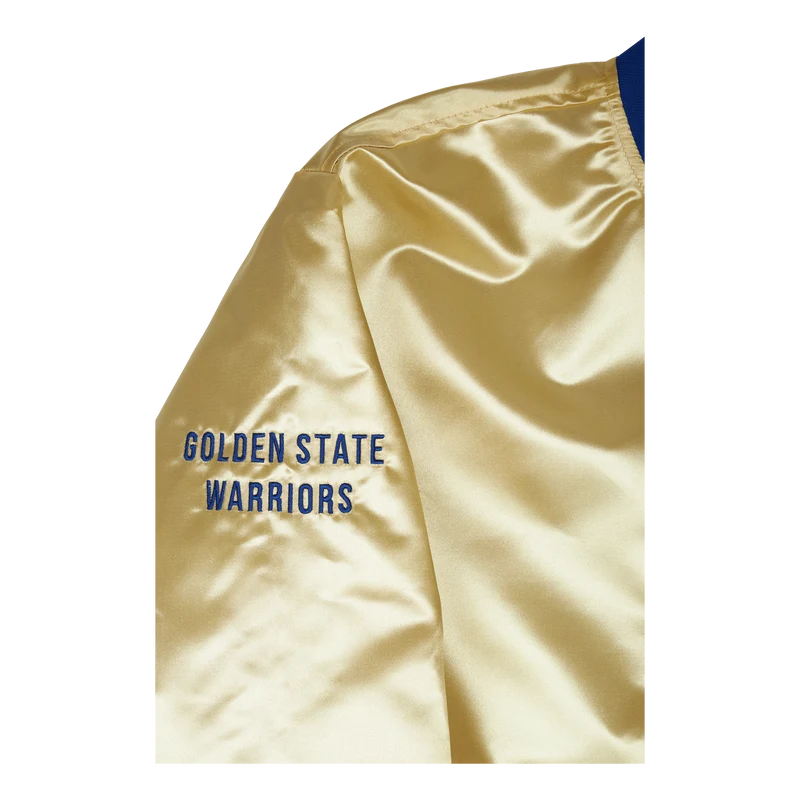 Warriors Lightweight Satin Jacket
