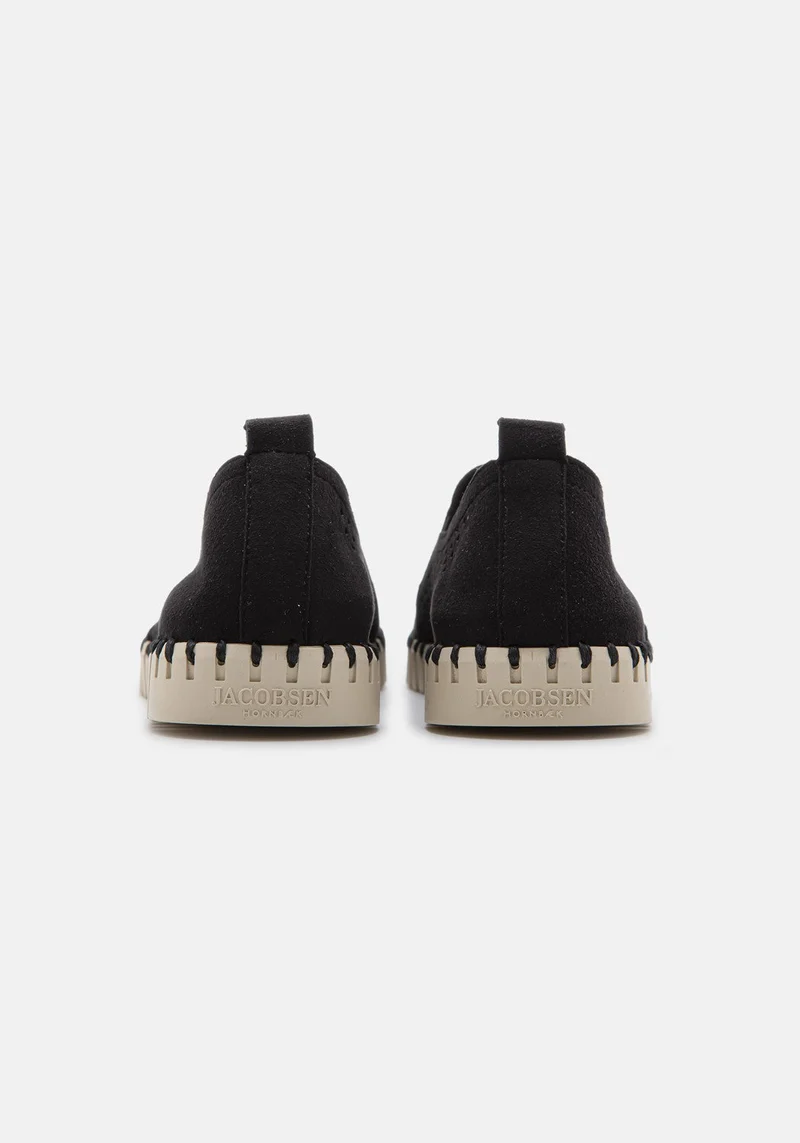 Flats for Men black dunkel