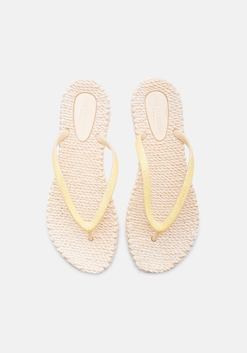Flip Flop with Glitter pear sorbet