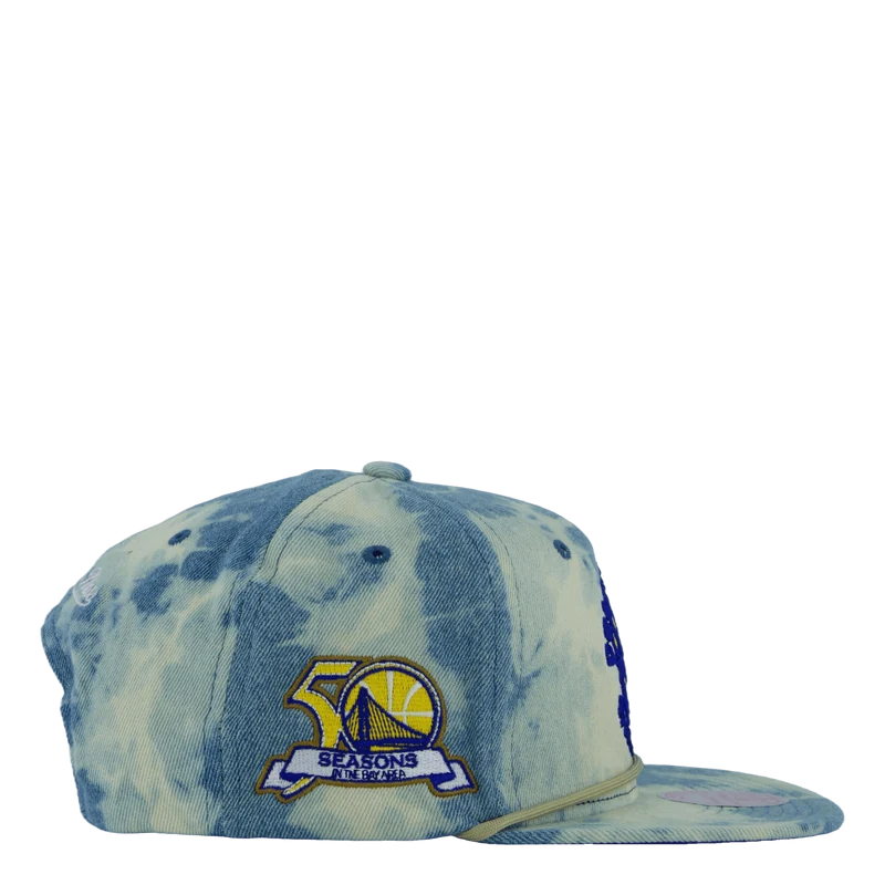 Warriors Acid Wash Snapback HWC