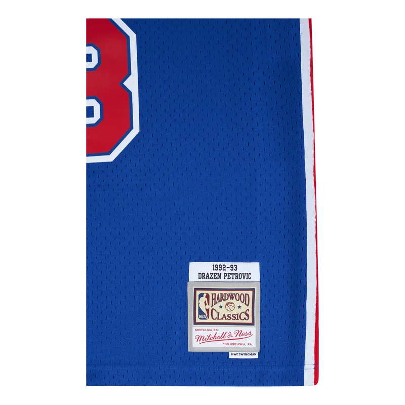 NETS SWINGMAN JERSEY - DRAZEN PETROVIC